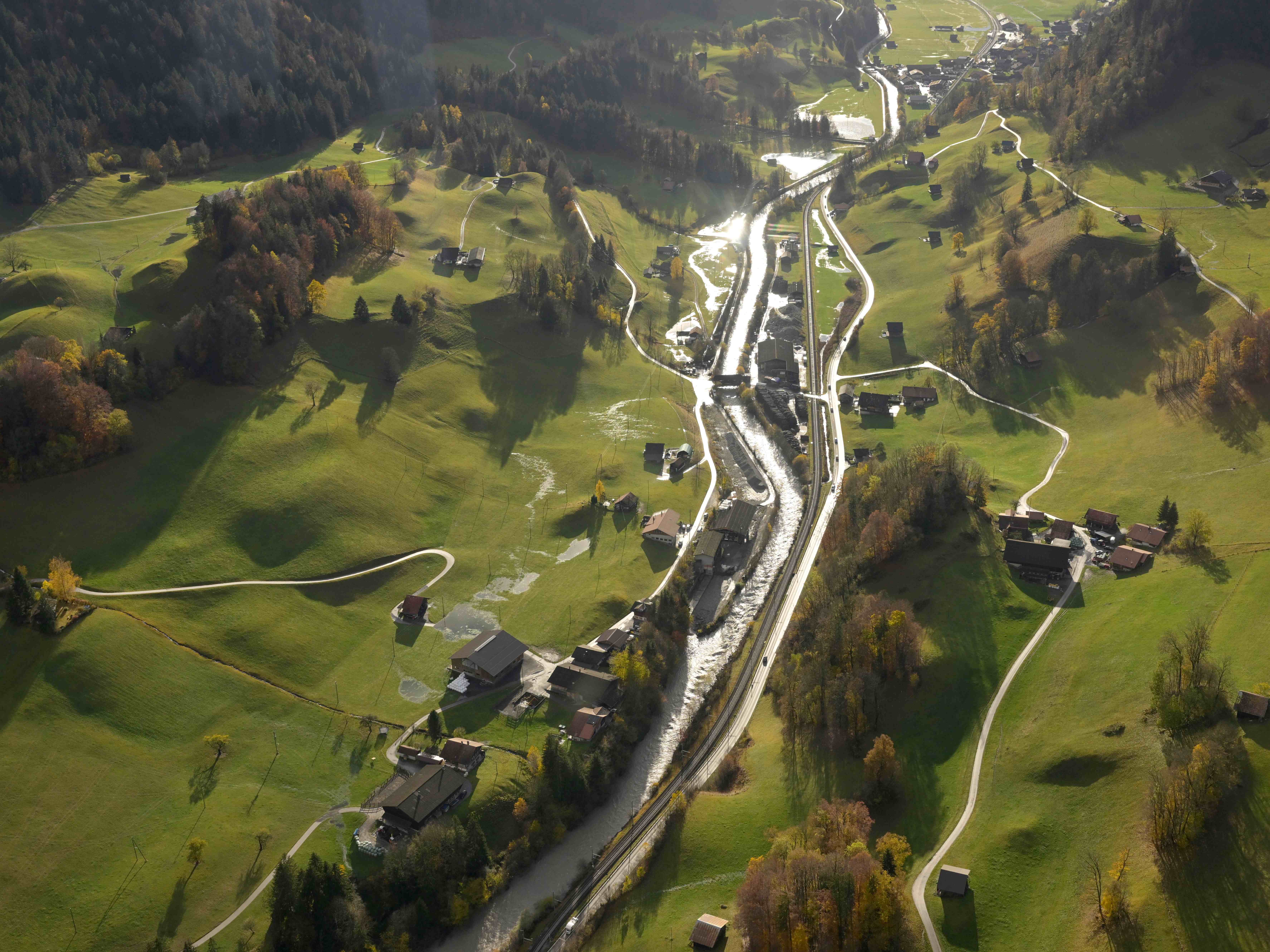 Gewässerrichtplan Simme, Copyright Tiefbauamt des Kantons Bern