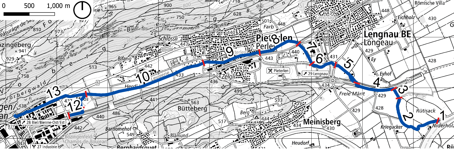 Gewässerrichtplan Leugene, Tiefbauamt des Kantons Bern