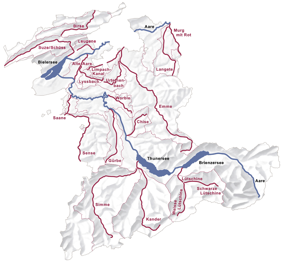 Gewässerrichtpläne, Tiefbauamt Kanton Bern